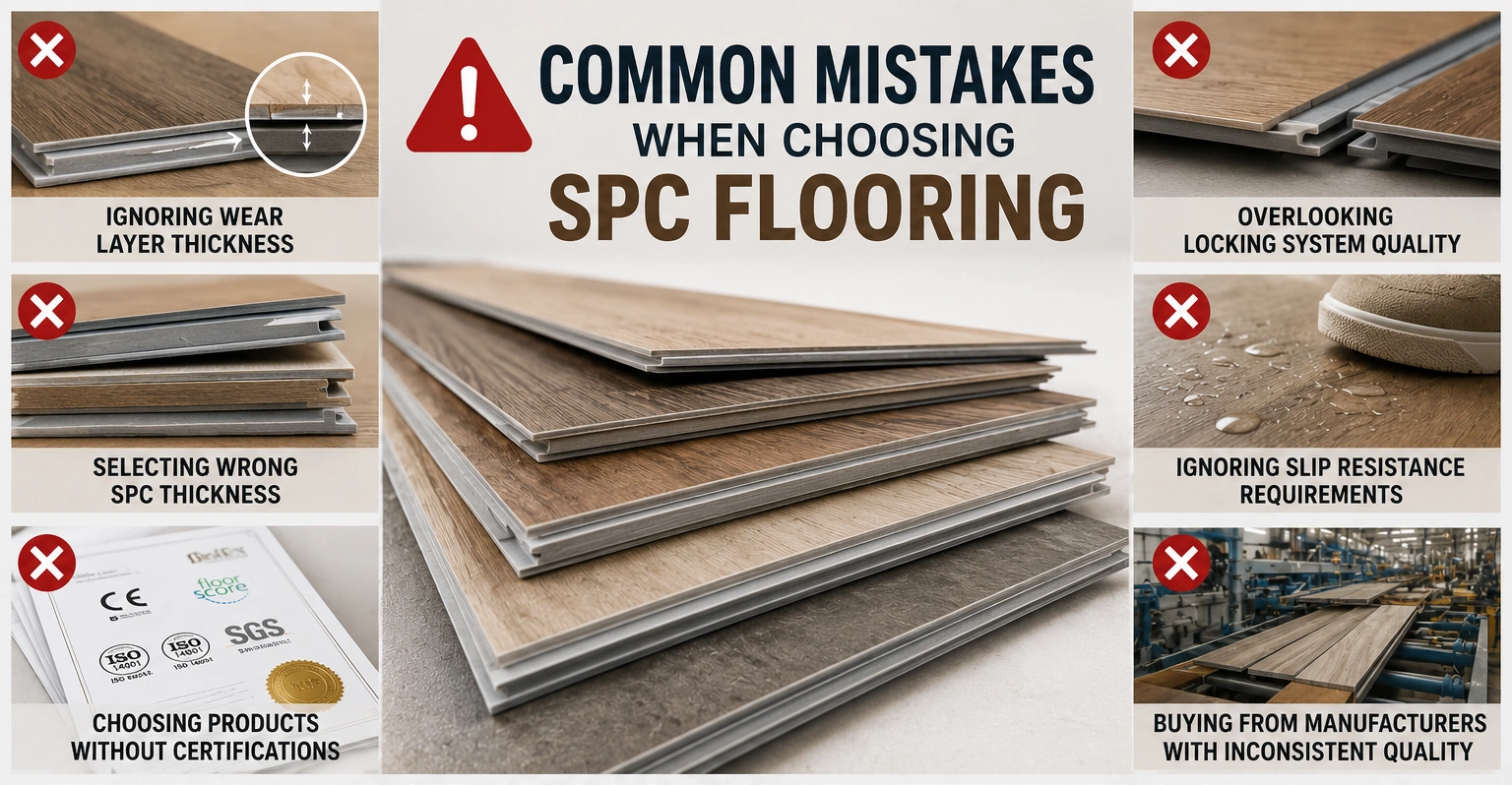 Common Mistakes When Choosing SPC Flooring