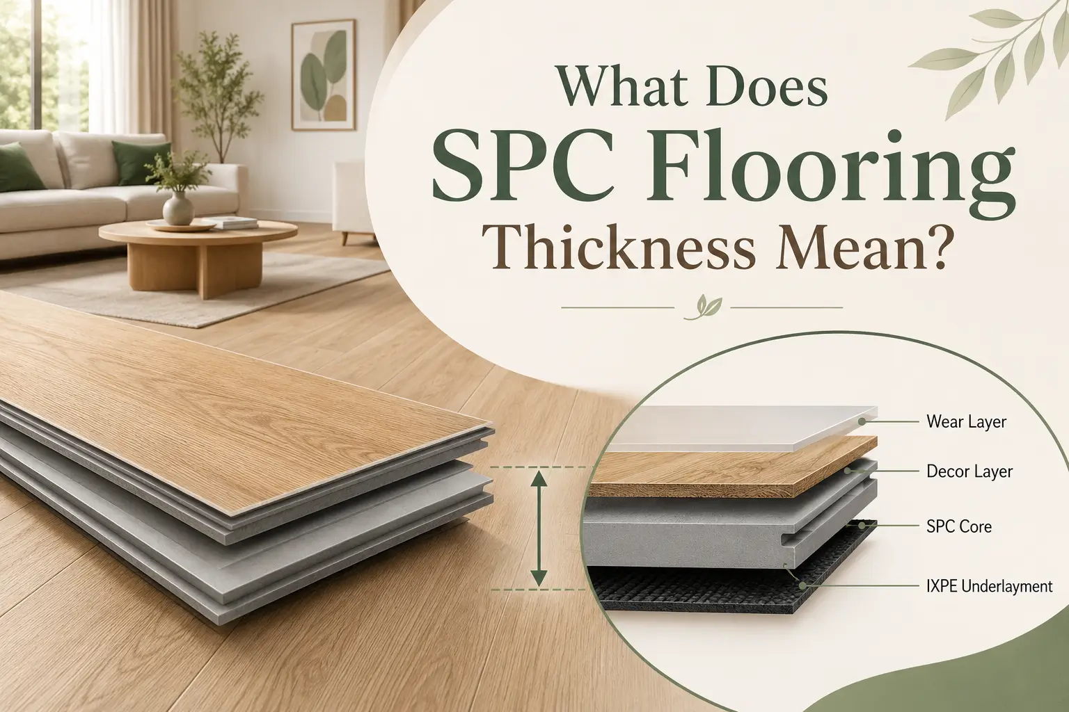 SPC Flooring Thickness