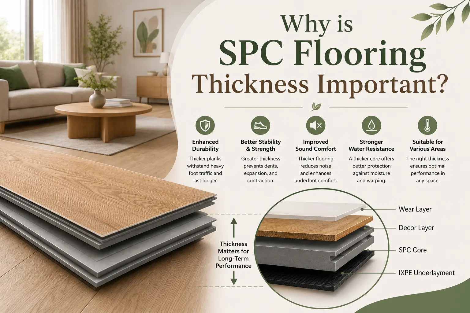 SPC Flooring Thickness Important